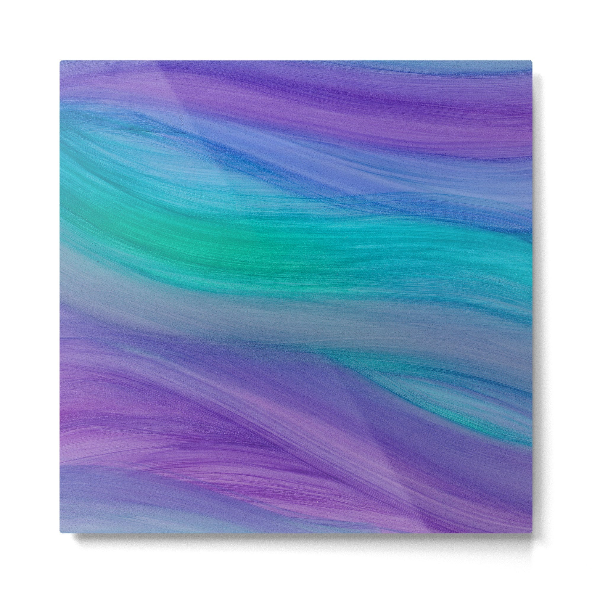 Mermaid Ocean Waves Metal Print | TeksDecor