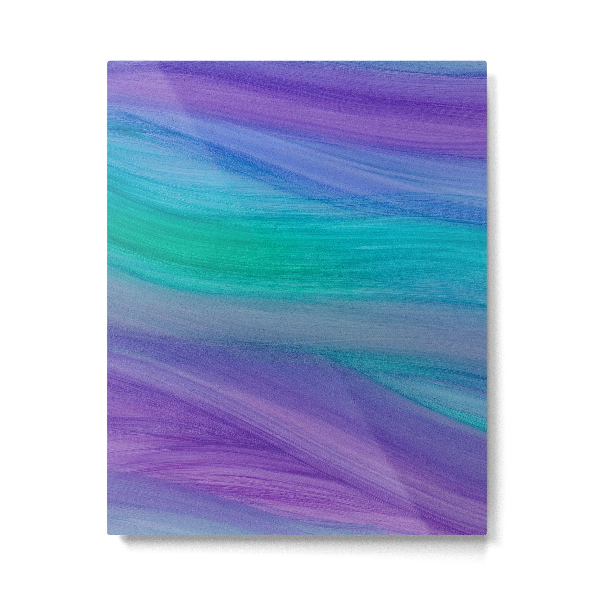 Mermaid Ocean Waves Metal Print | TeksDecor
