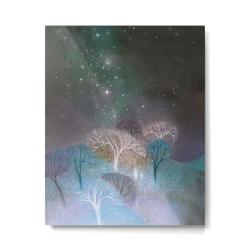 November Night Metal Print | TeksDecor