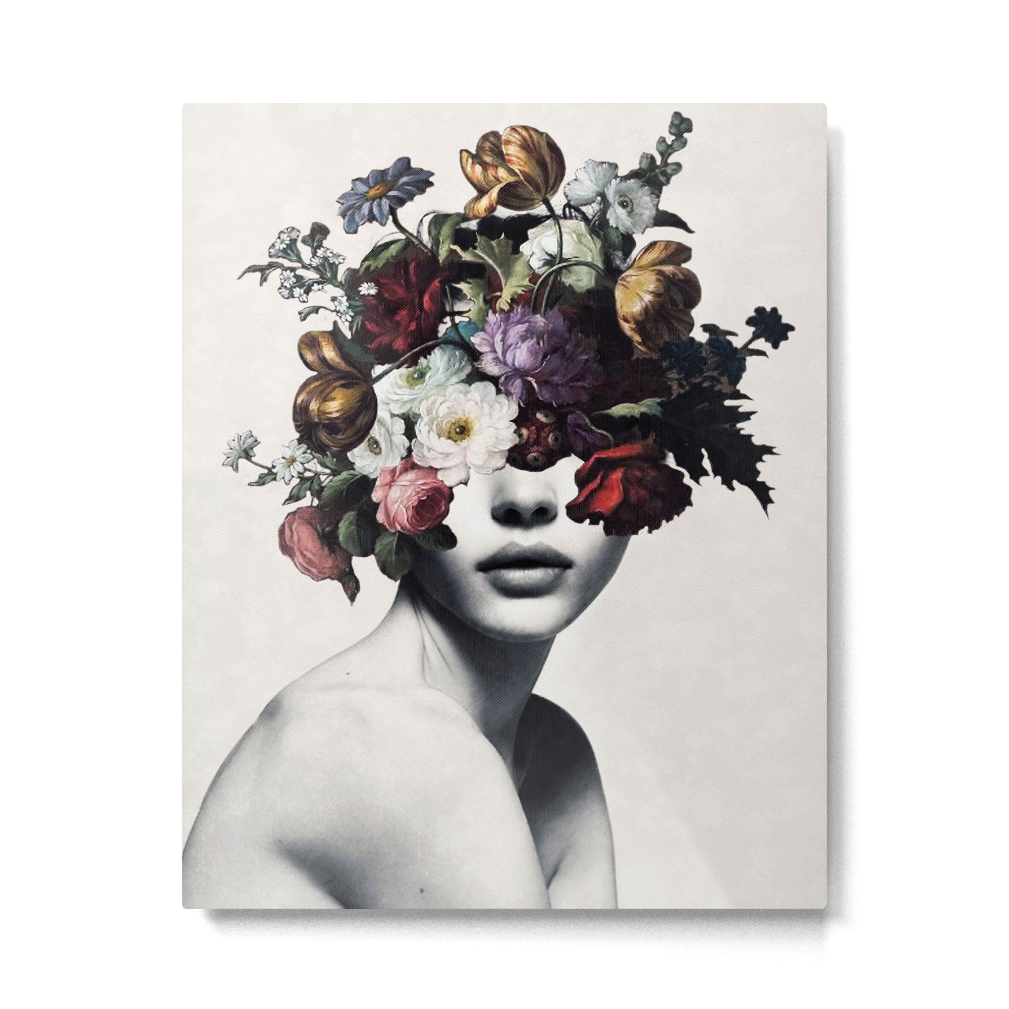 Elegance 101 Metal Print | TeksDecor