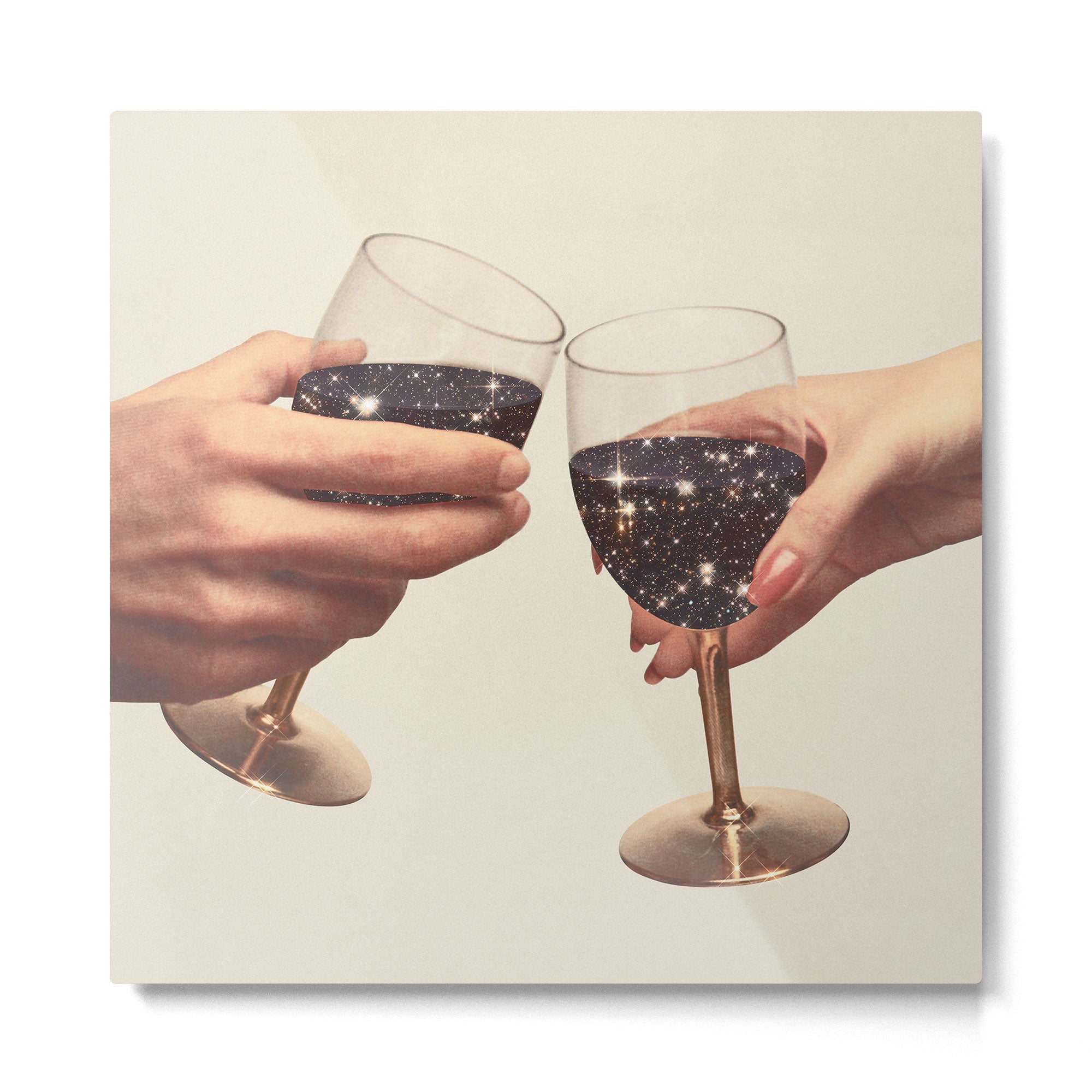 Primordial Wine Metal Print | TeksDecor