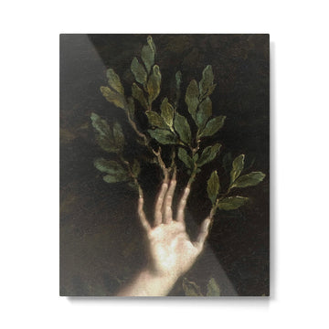 Ren?-Antoine Houasse - Apollo et Daphne (detail) Metal Print | TeksDecor